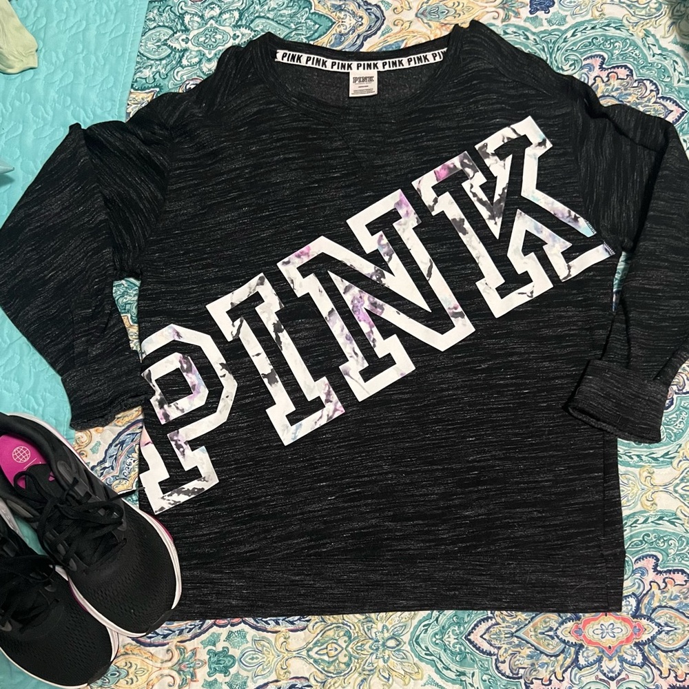 RARE PINK crew neck sweatshirt
